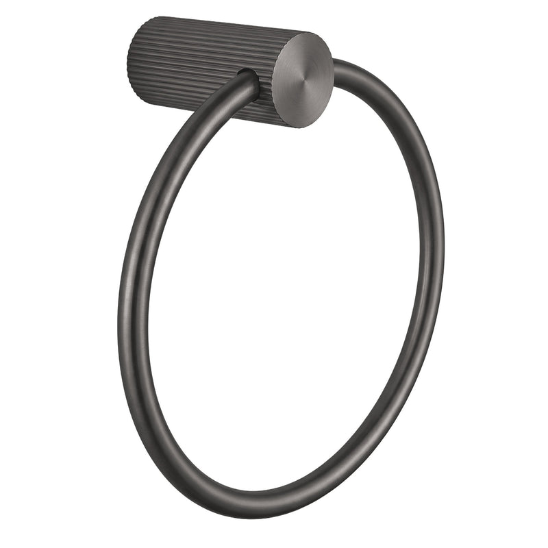 Cuier baie Ring 64106 SOLO Titan - Metal - Titan | SanitarePro