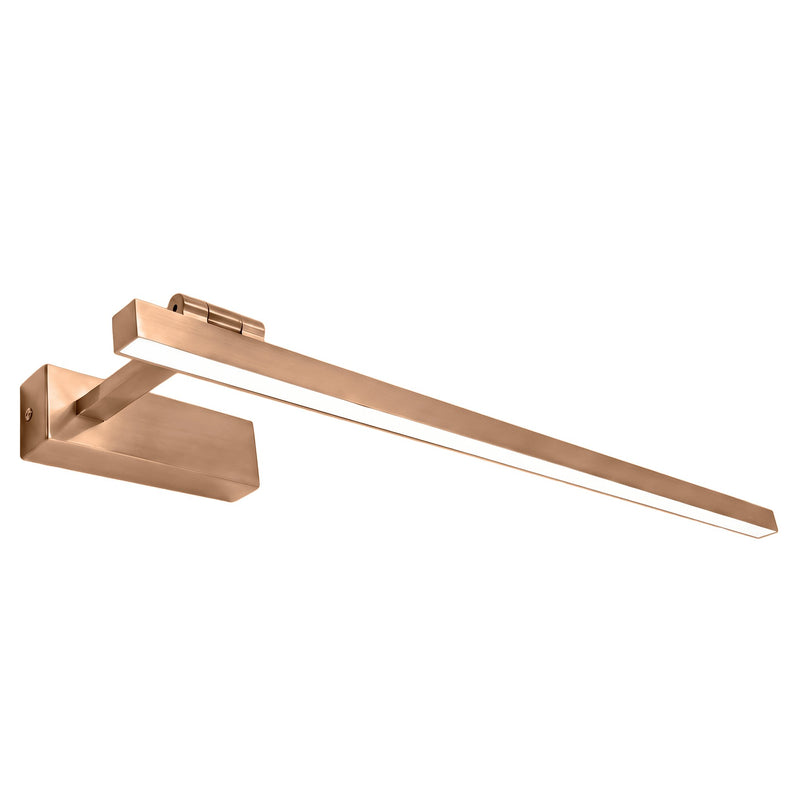 Aplică LED pentru baie SWE038-1W 60cm BRUSH COPPER - metal, plastic | SanitarePro
