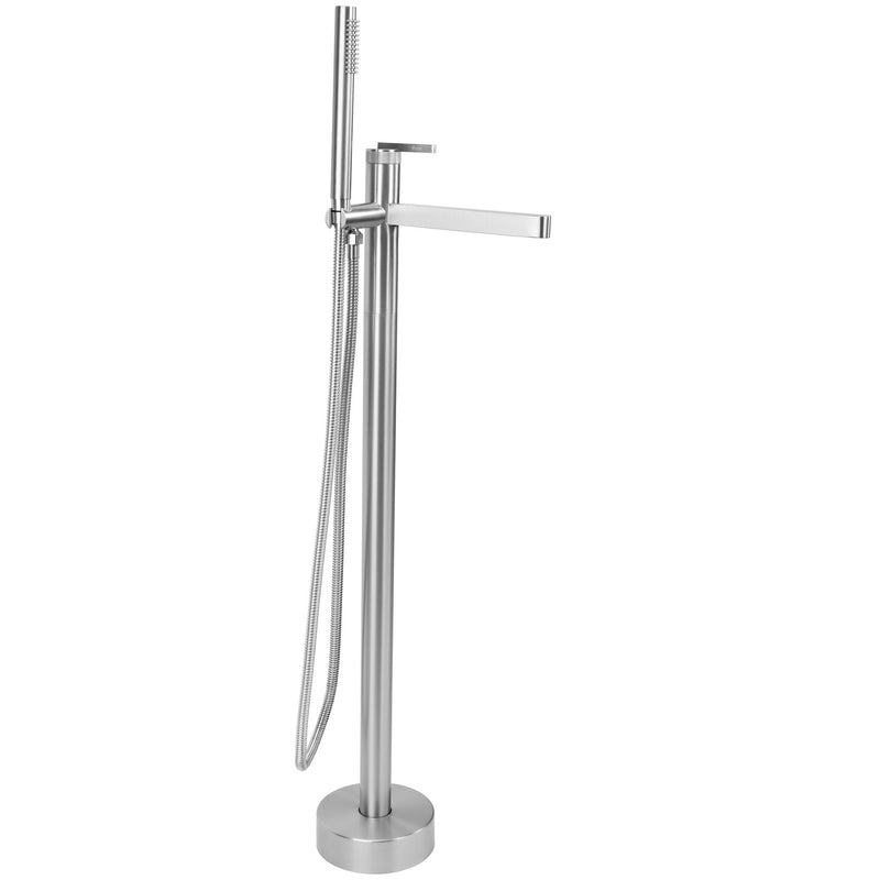 Baterie de podea Rea Grace Brush Nickel - Inox, Alamă - Auriu periat | SanitarePro