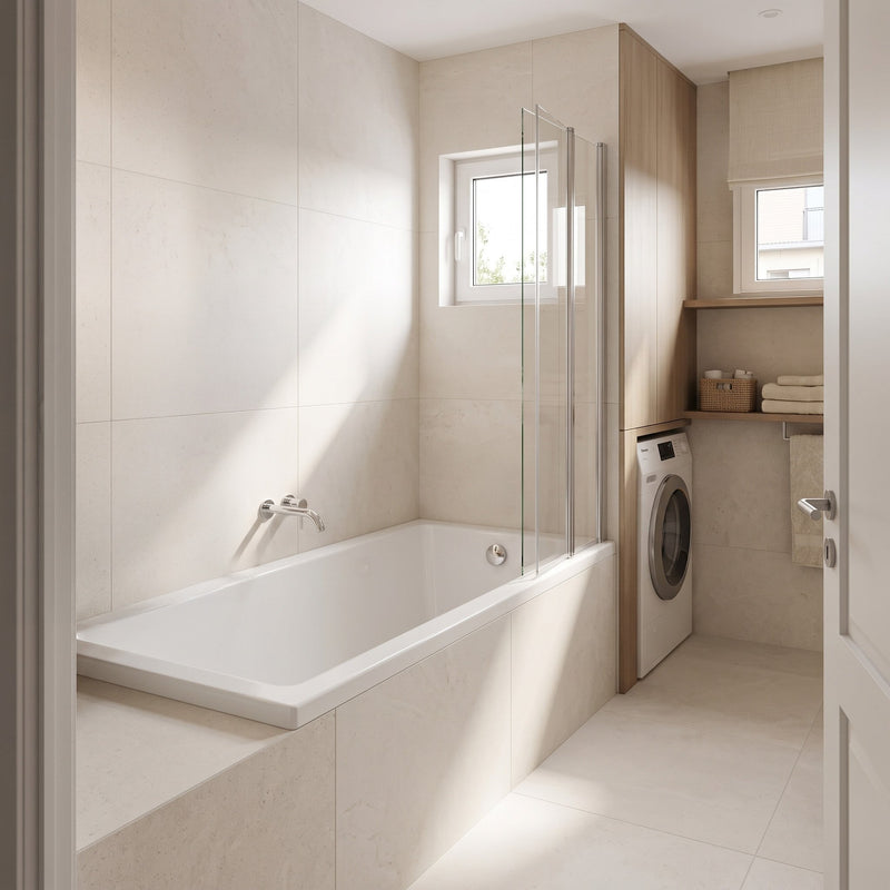 Cadă acrilică încastrabilă Rea Catania 160 - Acrilic - Alb | SanitarePro
