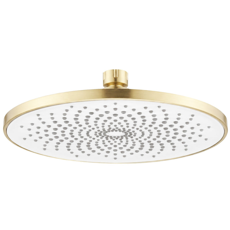 Cap de duș rotund REA JS-021 Gold Brush - ABS - Auriu periat | SanitarePro