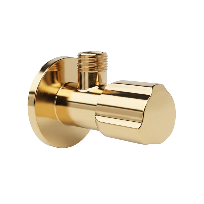 Robinet colțar 02 1/2" x 3/8" Gold - Inox - De aur | SanitarePro