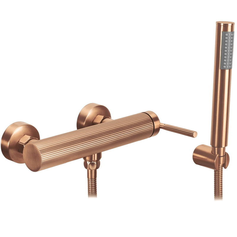 Baterie de duș REA Argon BRUSH COPPER