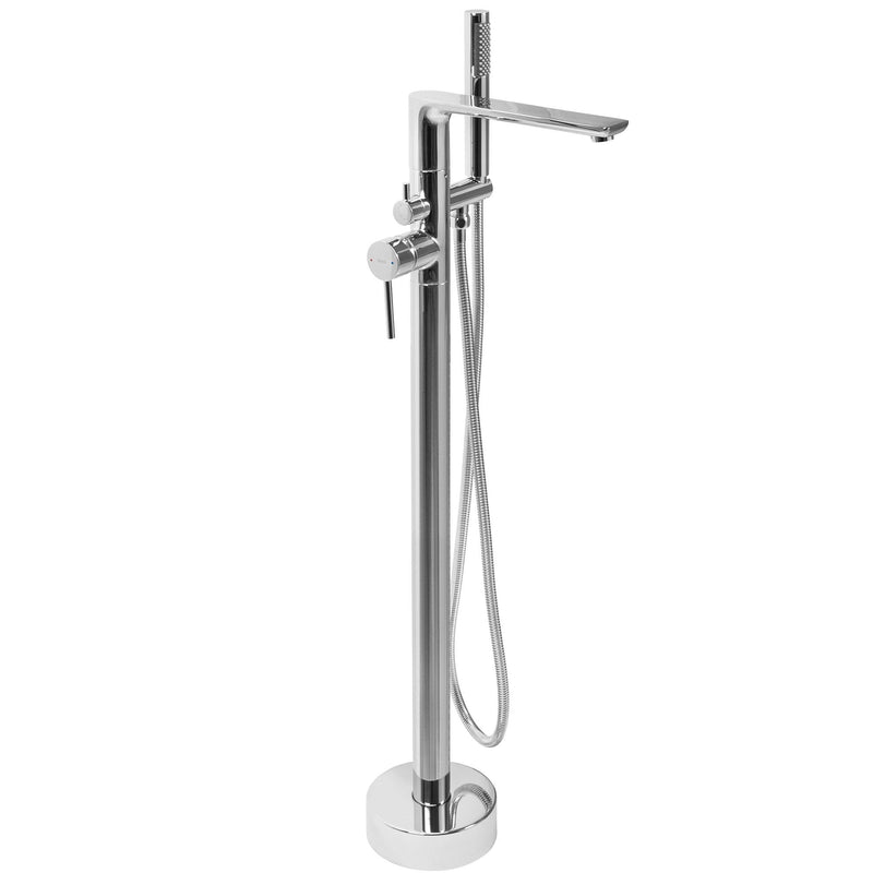 Baterie de podea Rea Flores Chrome
