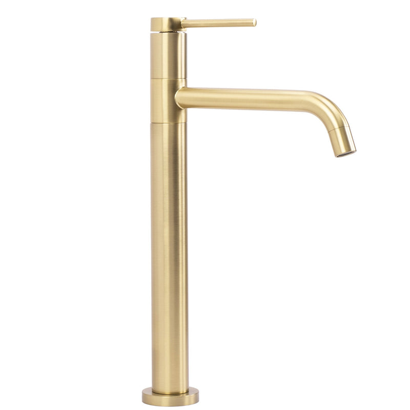 Baterie pentru baie Rea Lugano Slim Brush Gold High