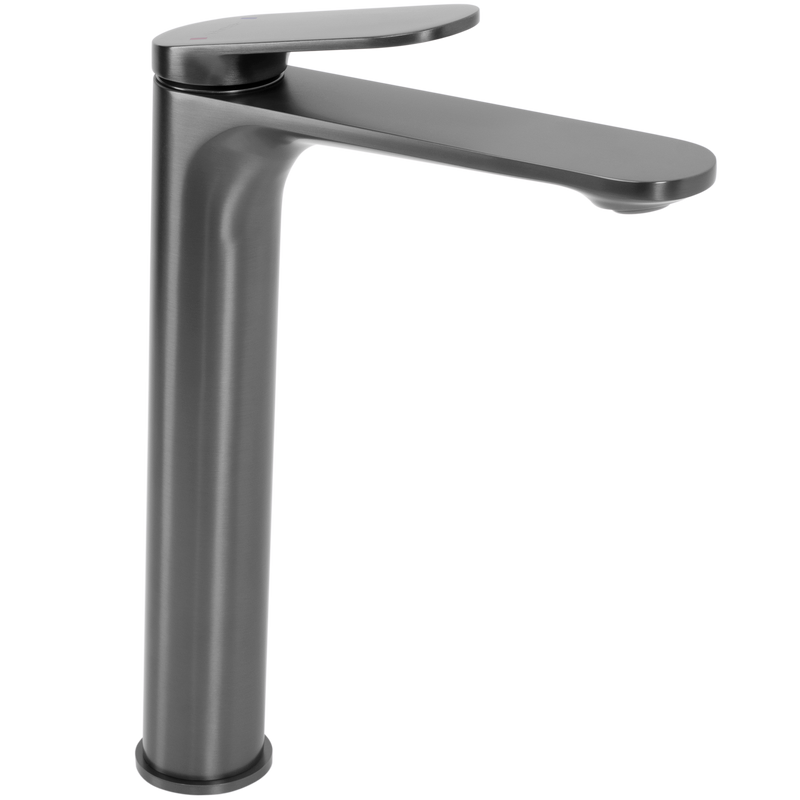 Baterie pentru baie Rea Marco Gun Grey High - Alamă - Titan | SanitarePro