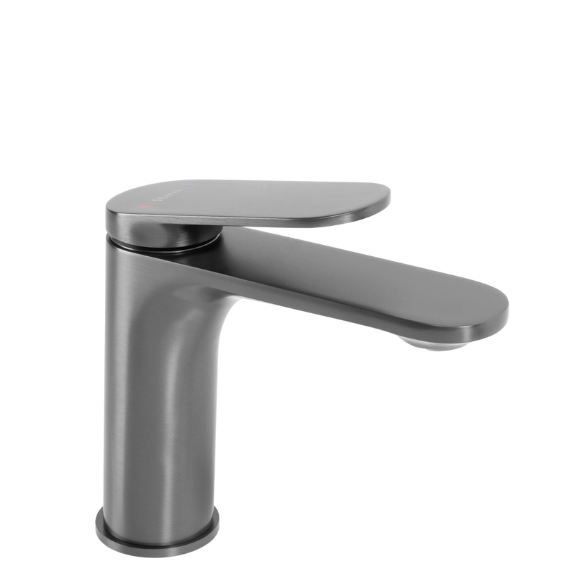 Baterie pentru baie Rea Marco Gun Grey Low - Alamă - Titan | SanitarePro