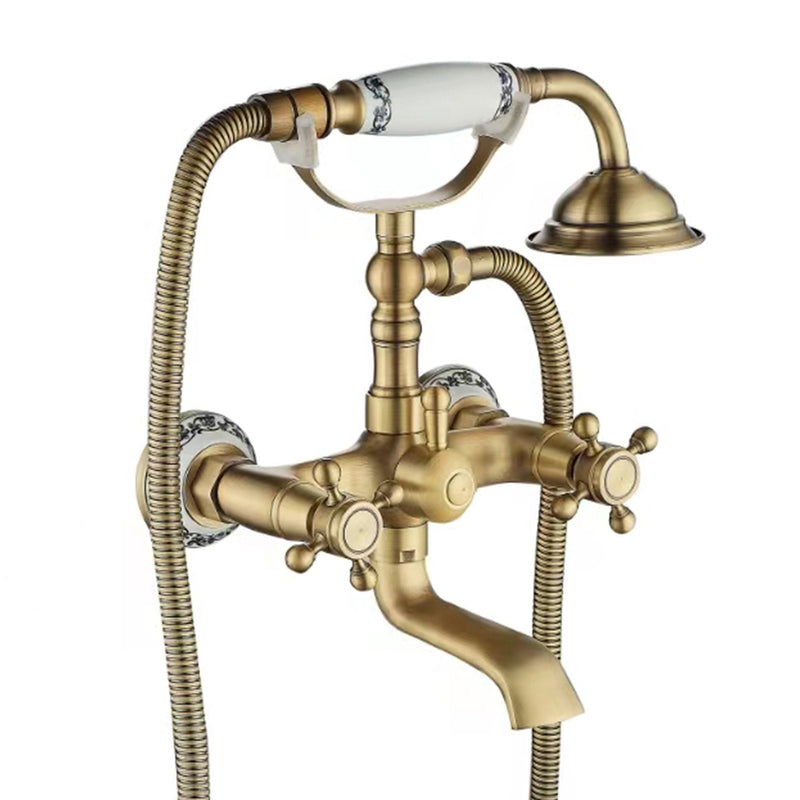 Baterie pentru cadă Rea Rustico Antique Gold