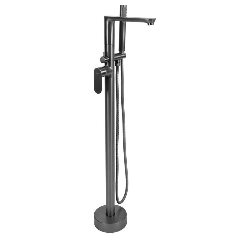 Baterie de podea Rea Logan Titan - Inox, Alamă - Titan | SanitarePro