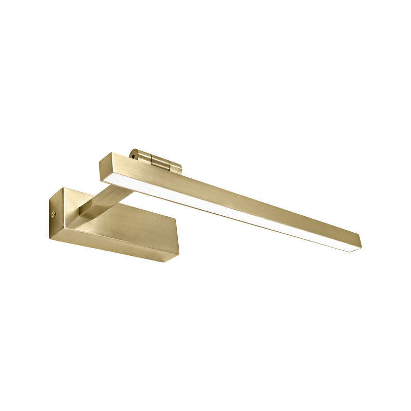 Aplică LED pentru baie SWE031-1W 40cm Brush Gold - metal, plastic | SanitarePro