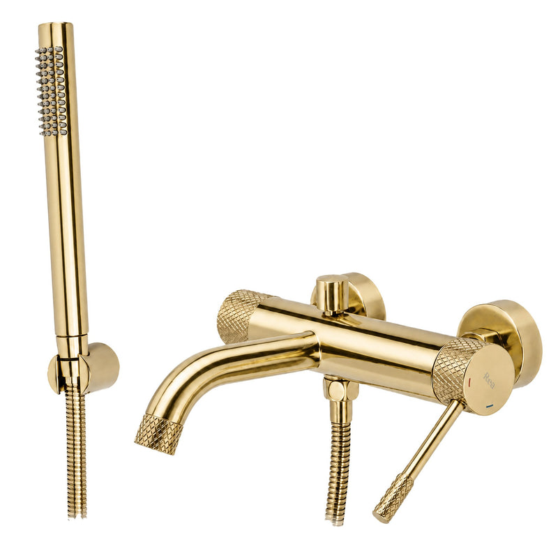 Baterie pentru cadă REA Venti Gold - Alamă, ABS - De aur | SanitarePro