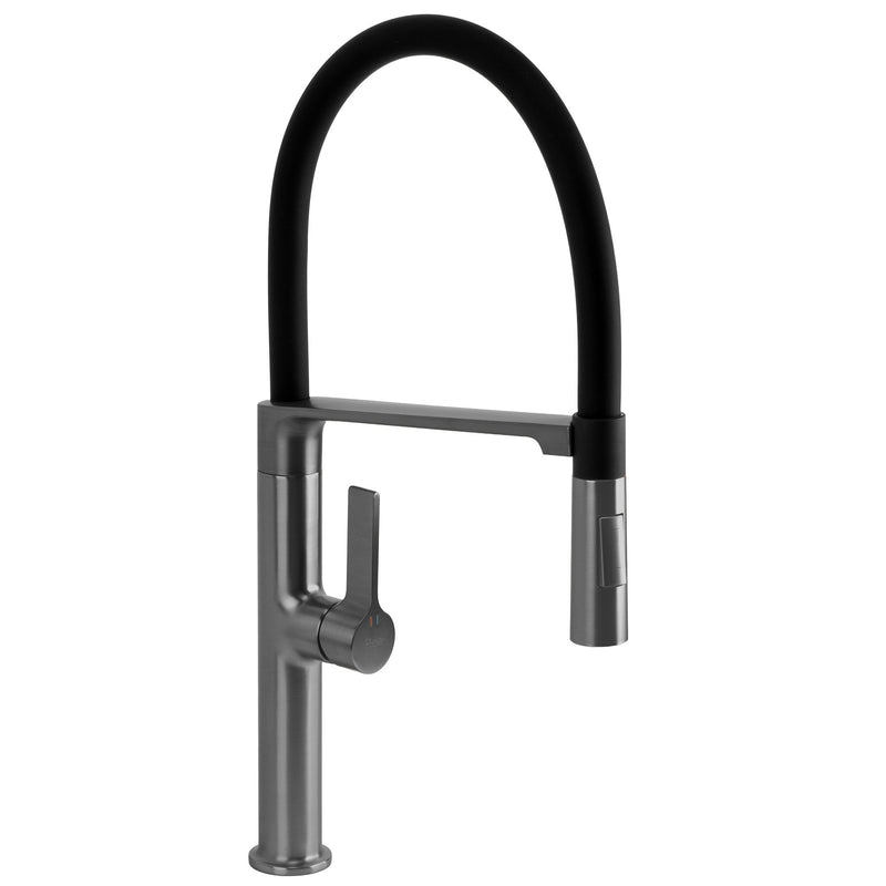 Baterie de bucătărie REA Lago Titan - Alamă, ABS - Titan | SanitarePro