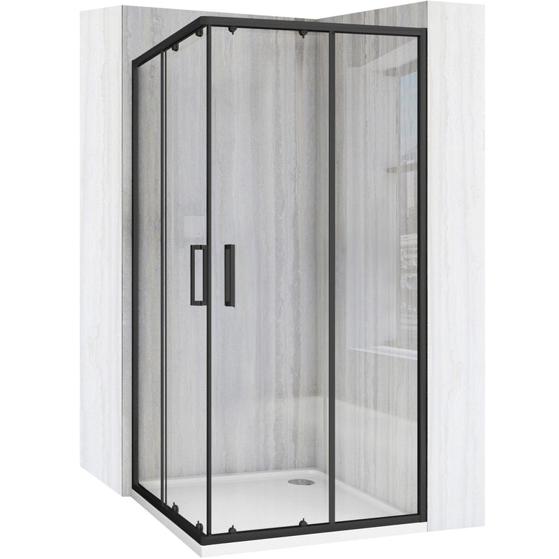 Cabină de duș Rea City 90x90 cm Black