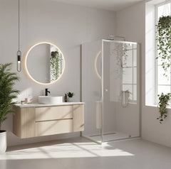 Cabina de dus Rea Primo Swing 100x100 Chrome