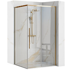 Cabina de dus SOLAR GOLD 90x90 cm