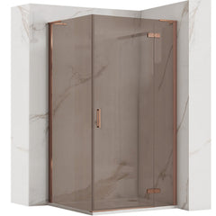 Cabina dus REA Hugo 80x90 Copper Brush
