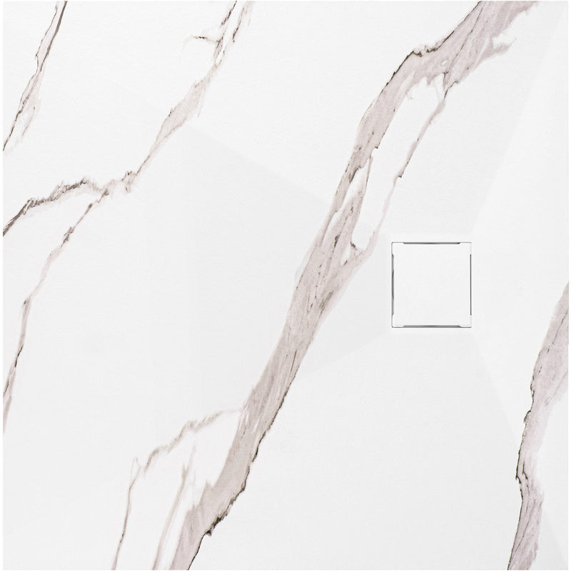 Cada de duș Magnum CARRARA WHITE 90x90