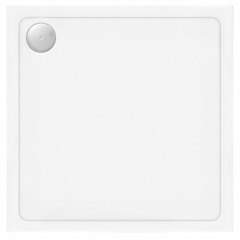 Cada pentru dus din acril Rea Savoy alb 90x90