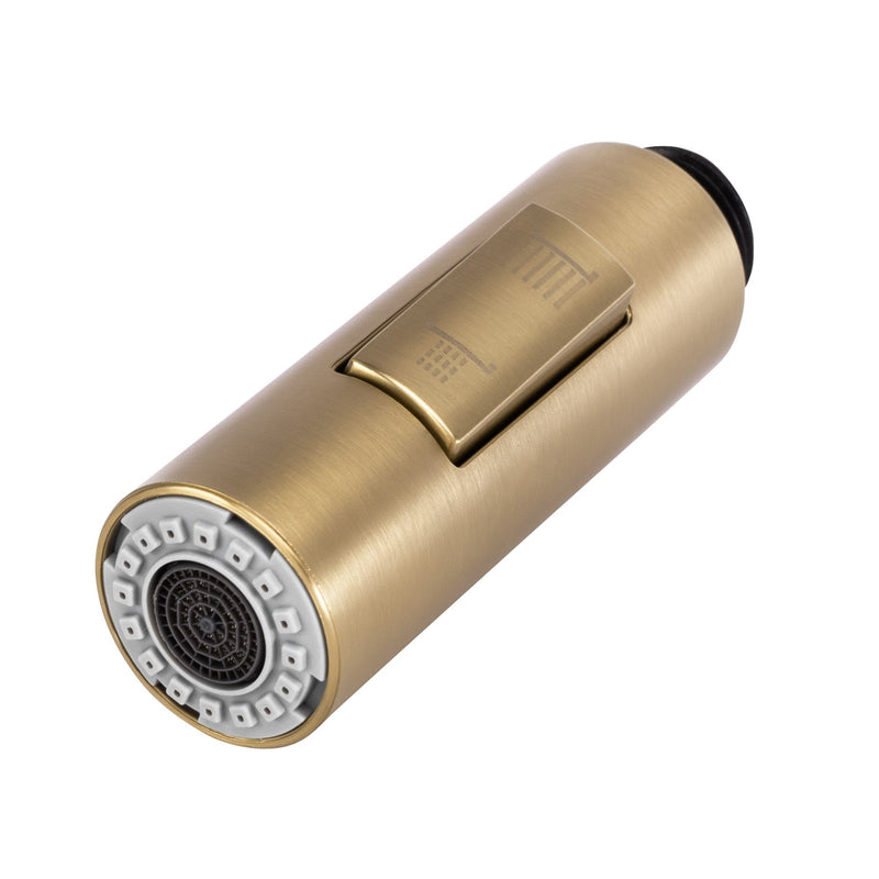 Cap cu aerator pentru baterie de bucătărie REA Fresh Brush Gold