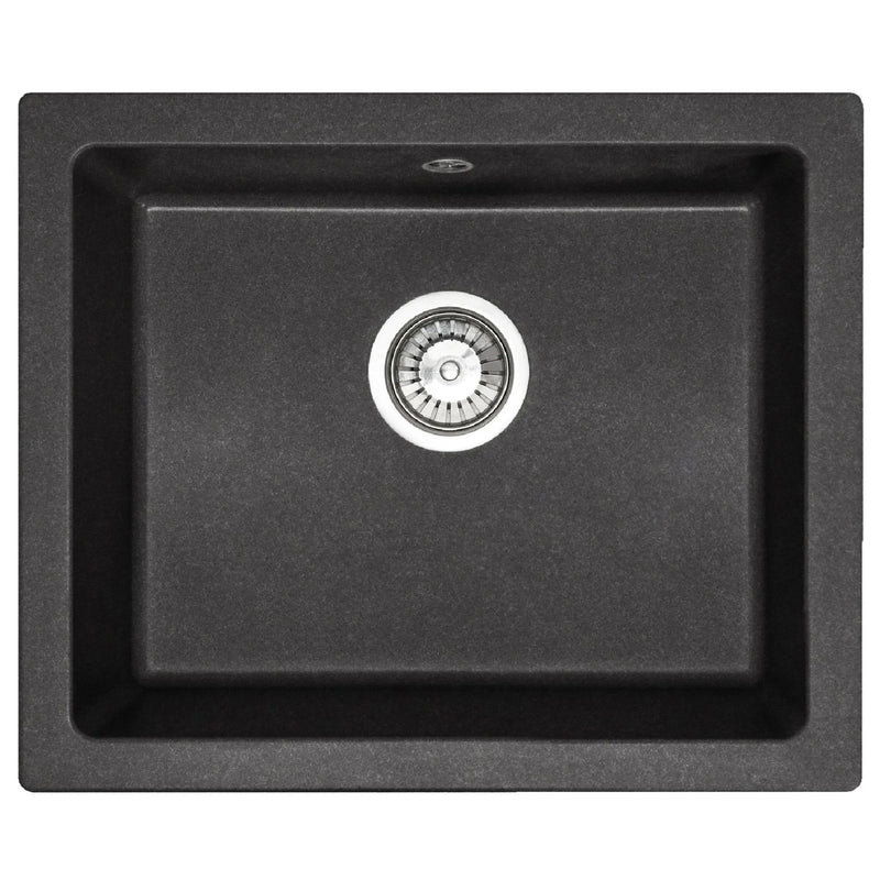 Chiuveta bucatarie Granit Nels black dots
