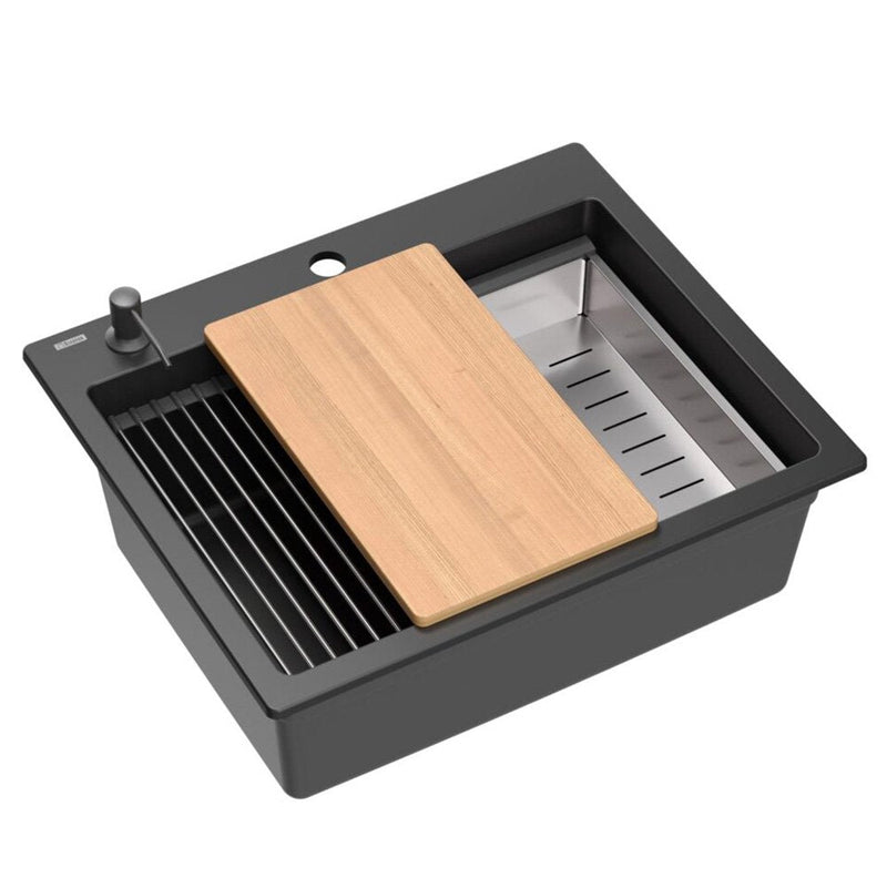 Chiuveta din granit KURT 110 WORKSTATION Black