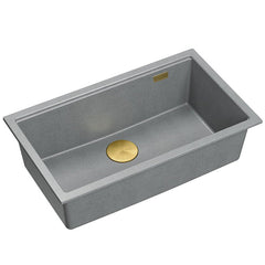 Chiuveta din granit Logan 110 Grey Metallic