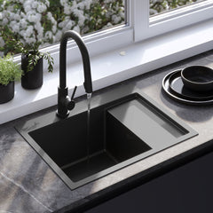 Chiuvetă inox Fin Black