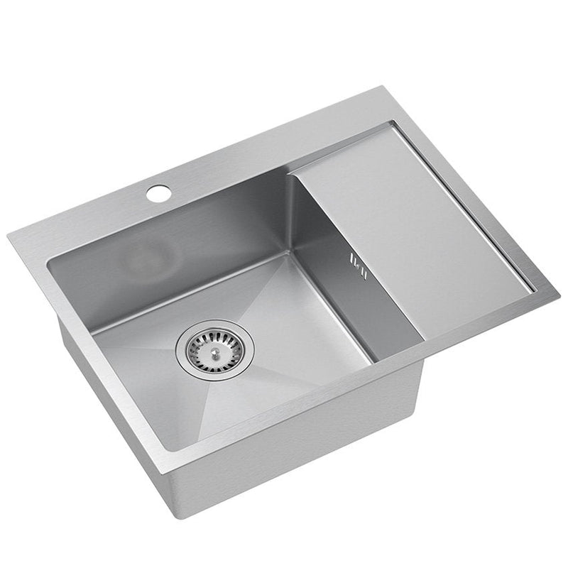Chiuvetă inox RUSSEL 116 BRUSH NICKEL