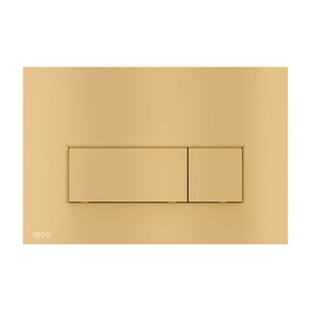Clapeta de actionare, Alcadrain, Thin, cu doua volume, auriu mat