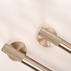 Cuier de baie 6603 Modern Brush Gold