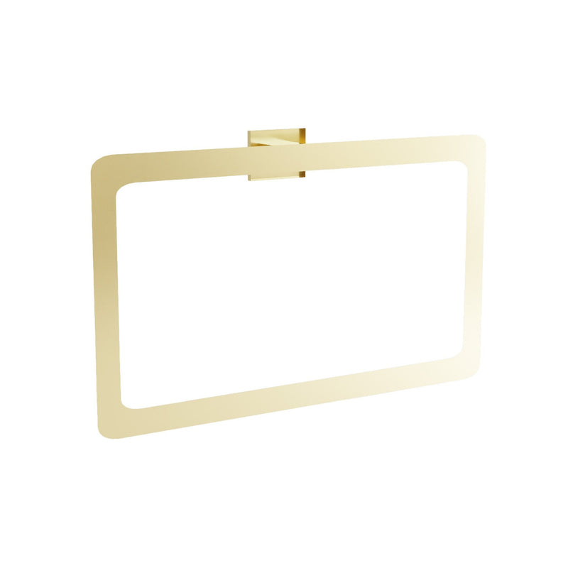 Cuier de baie Ring 210 OSTE BRUSH GOLD