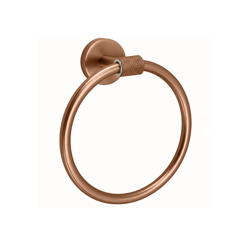 Cuier de baie Ring 5710 Galo Brush Copper - Metal - Cupru periat | SanitarePro