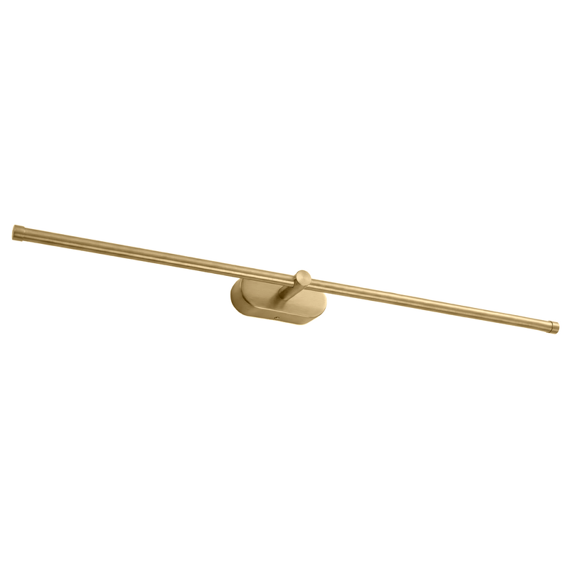 Aplică LED pentru baie APP1894-1W 80 cm BRUSH GOLD - metal, plastic | SanitarePro