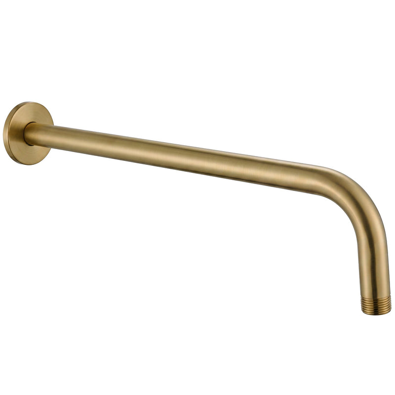 Braț duș rotund REA JS-9021 40cm Brush gold - Inox - Auriu periat | SanitarePro