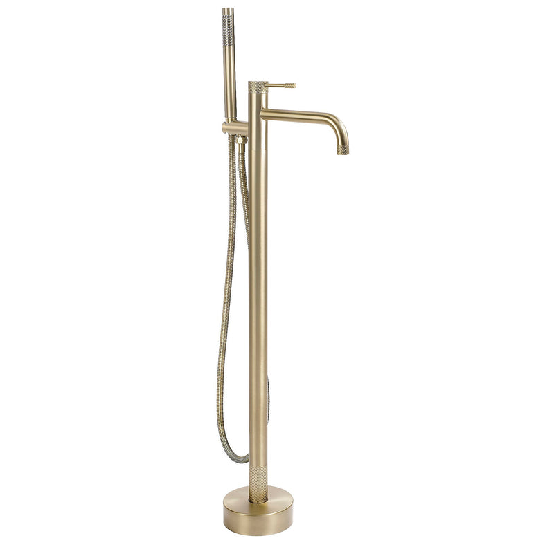 Baterie de podea Rea Venti Brush Gold - Inox, Alamă - Auriu periat | SanitarePro