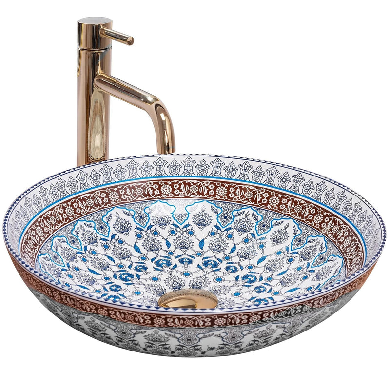 Lavoar de blat REA ARTE BLUE - Ceramică sanitară - Model | SanitarePro