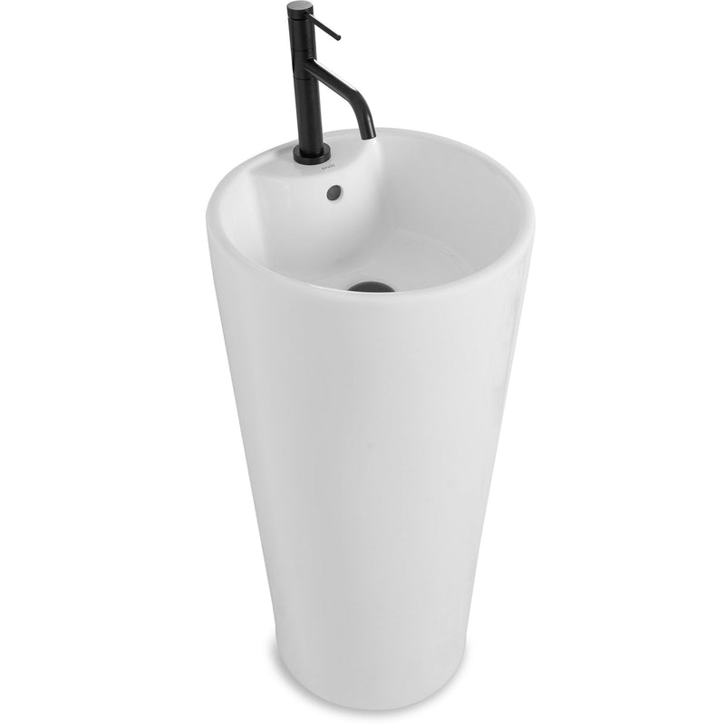Lavoar freestanding de sine stătător Rea BLANKA Alb