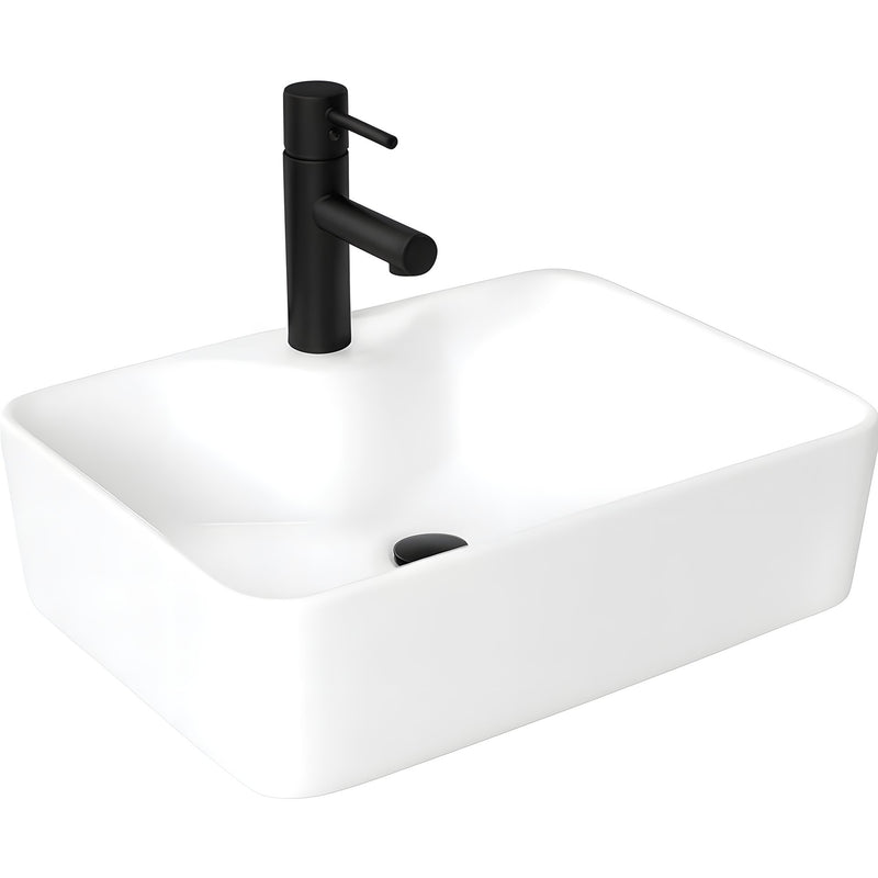 Lavoar pe blat Basaro Ceres - Ceramică sanitară - Alb | SanitarePro