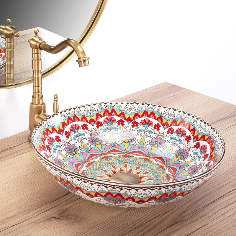 Lavoar pe blat Rea Peru - Ceramică sanitară - Model | SanitarePro