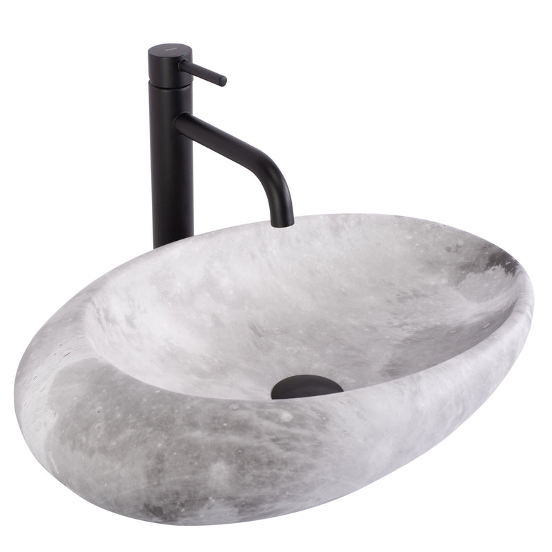 Lavoar pentru blat Rea Roxy C Stone L.GREY