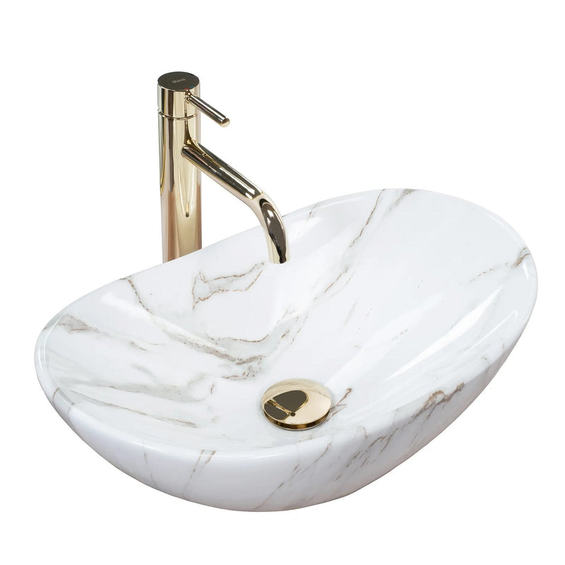 Lavoar pentru blat REA Royal Mini Aiax Shiny