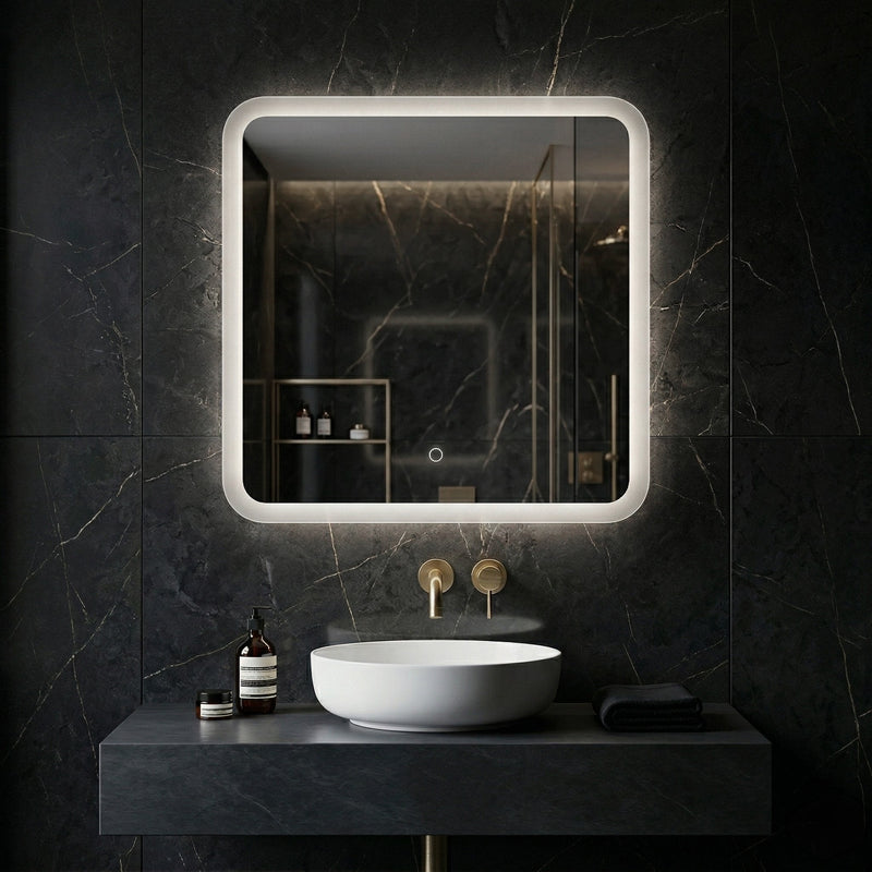 Oglindă LED 70x70cm TOP-2