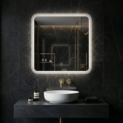 Oglindă LED 70x70cm TOP-2