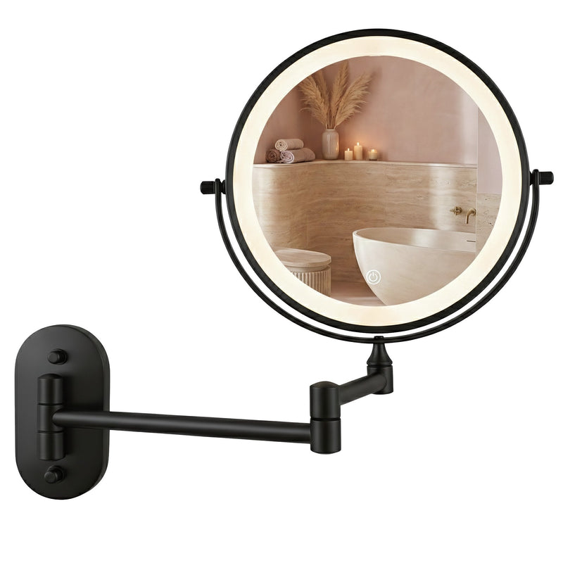Oglindă LED Glow Black