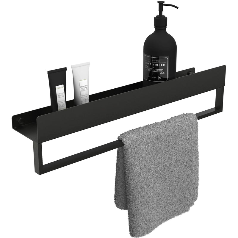Raft pentru baie SF01 60cm black matt