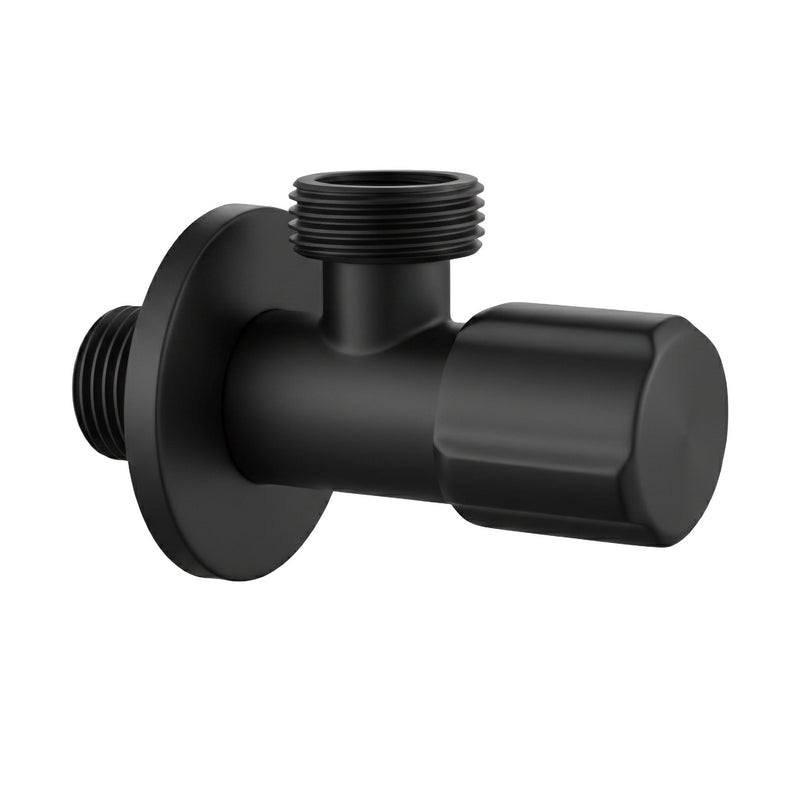 Robinet colțar 02 1/2" x 3/4" Black - Inox - Negru | SanitarePro