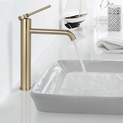 Robinet pentru lavoar Rea CLIF GOLD BRUSH