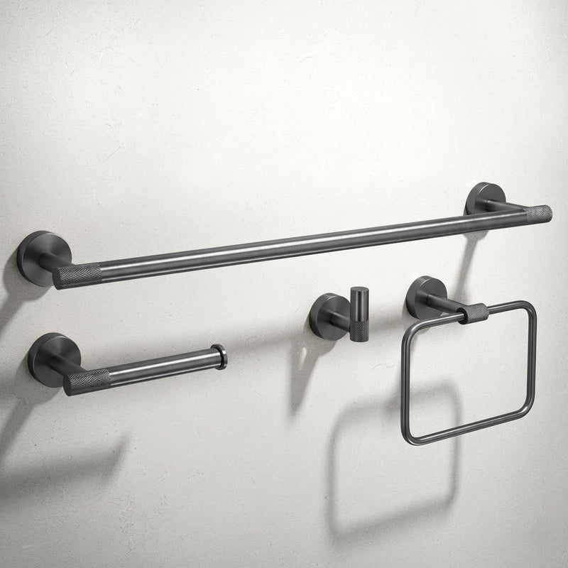 Set accesorii pentru baie GRID Titan 4 piese
