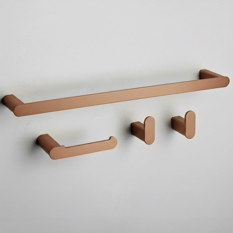 Set accesorii pentru baie Mati Brush Copper 4 piese
