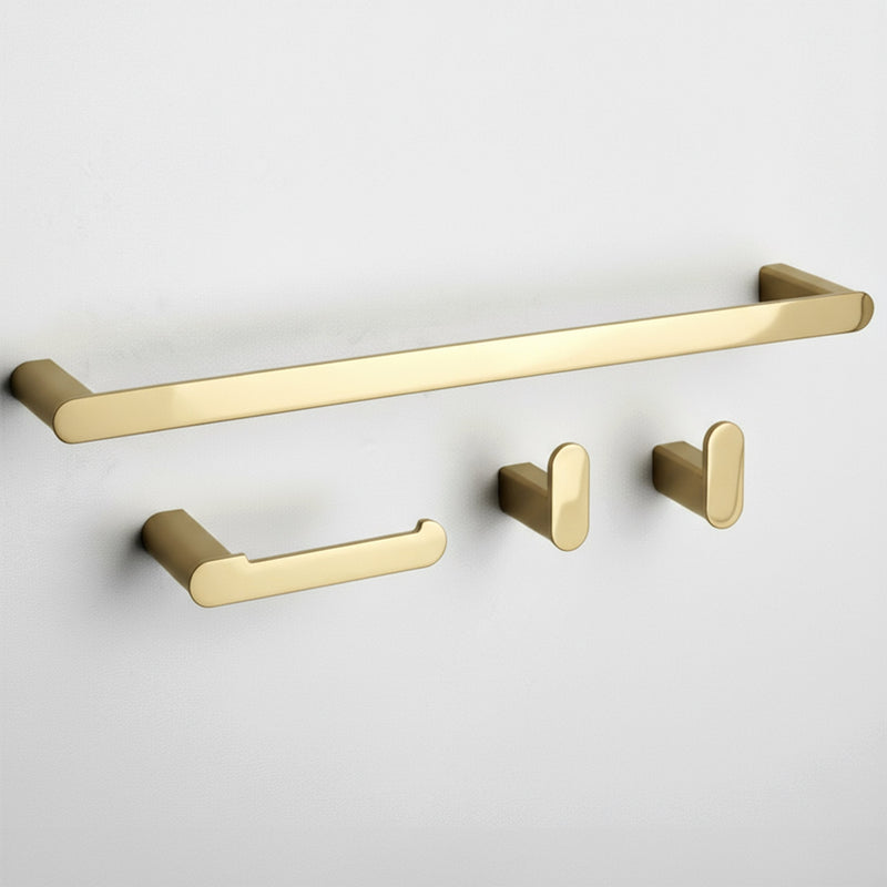 Set accesorii pentru baie Mati Gold 4 piese